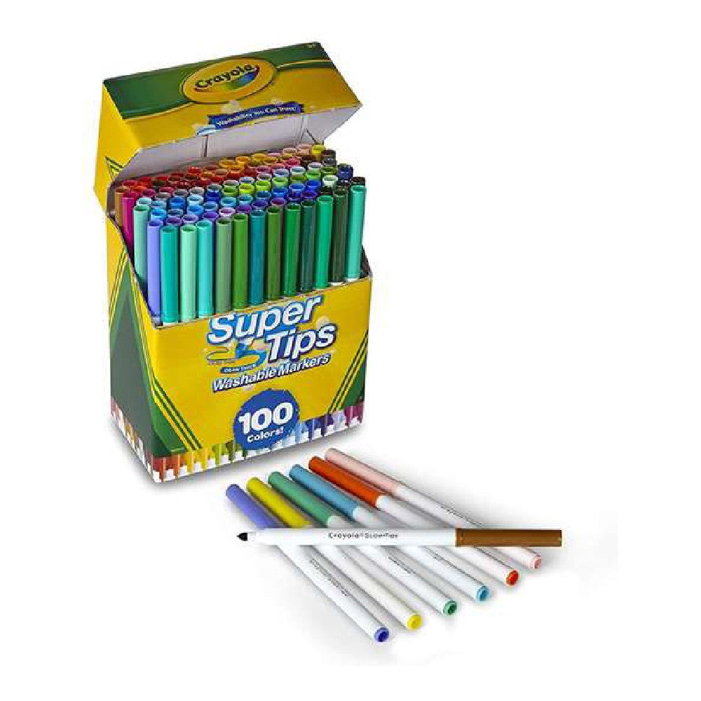 Conjunto de Canetas de Feltro Super Tips Crayola 58-5100 (100 uds)
