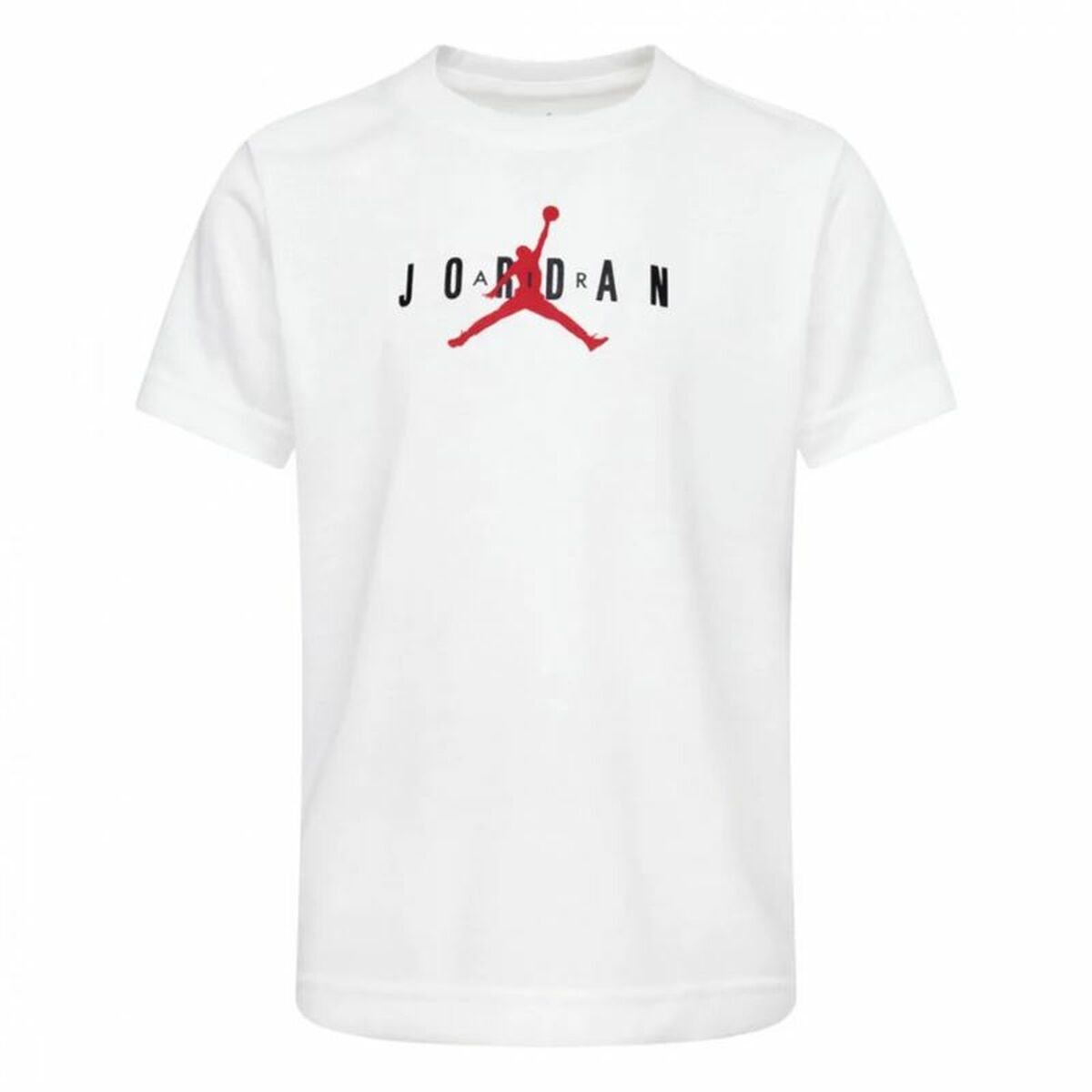 Camisola de Manga Curta Infantil Jordan Jumpman Graphic Branco