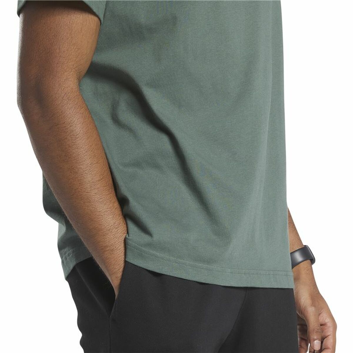 Camisola de Manga Curta Homem Reebok Graphic Series Verde