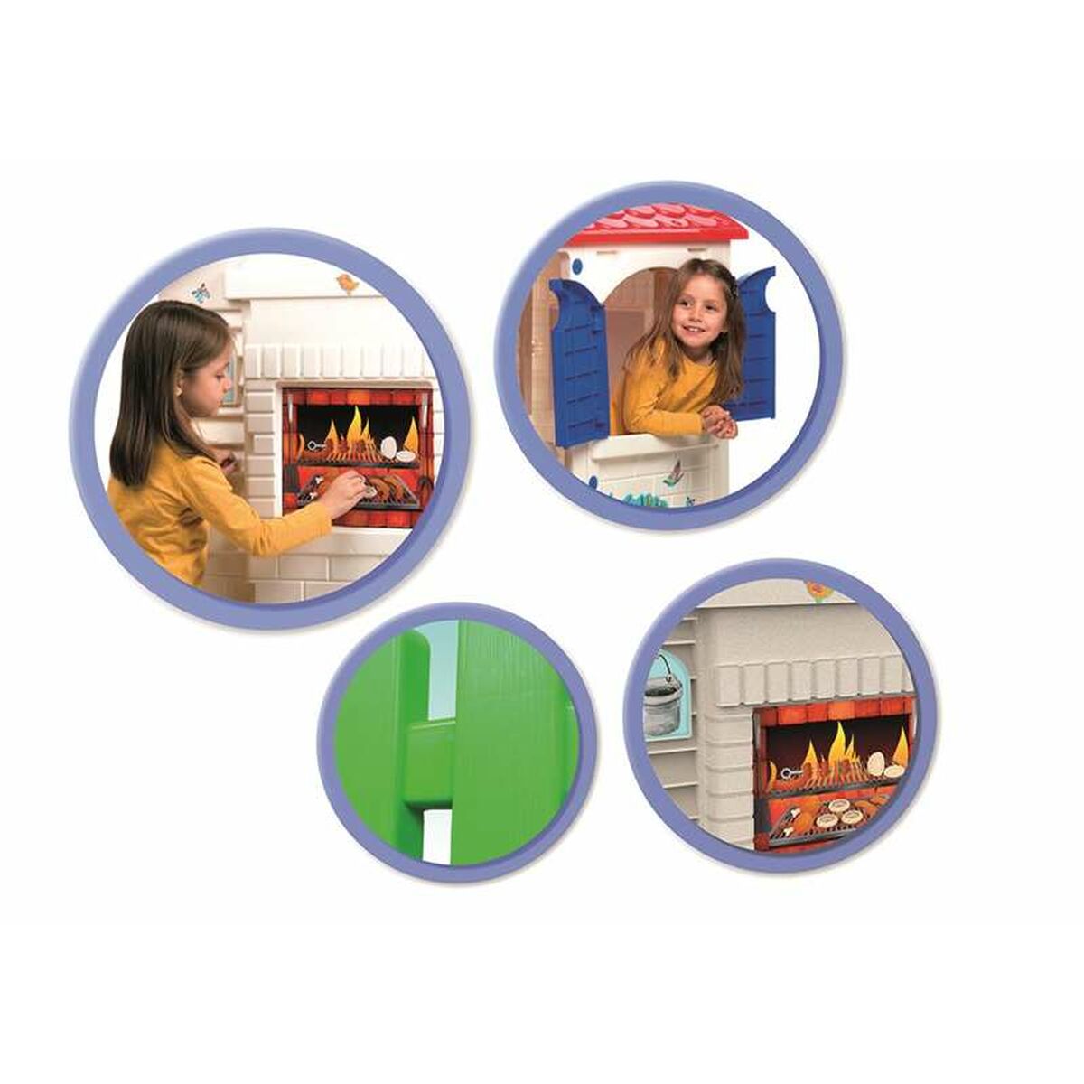 Casa Infantil de Brincar Chicos Country Cottage 84 x 103 x 104 cm