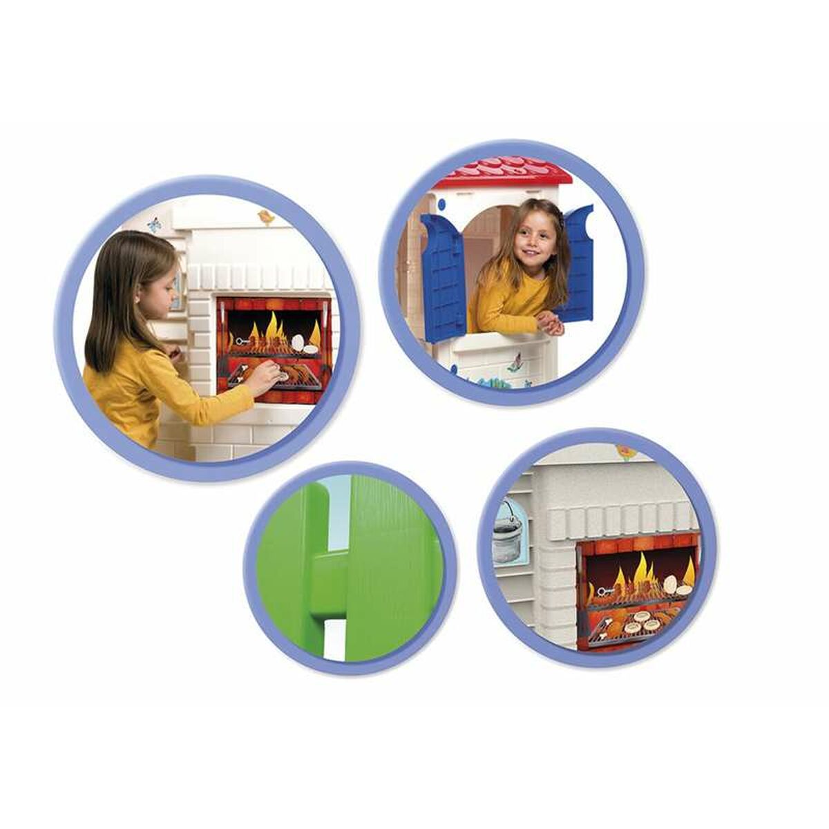 Casa Infantil de Brincar Chicos Country Cottage 84 x 103 x 104 cm