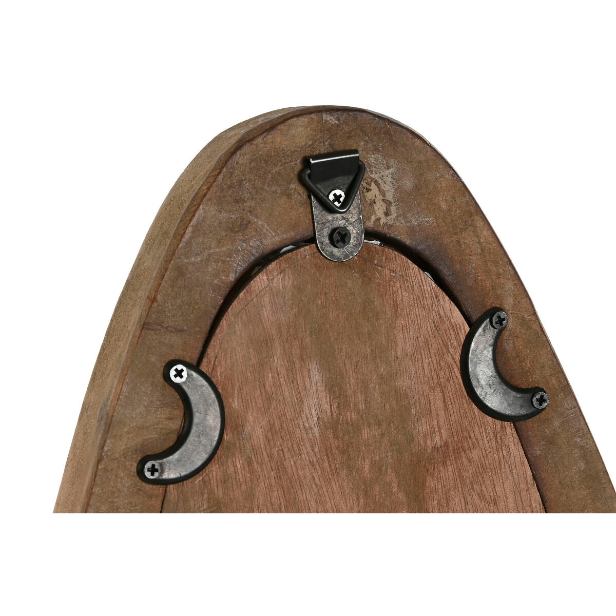 Espejo de pared Home ESPRIT Marrón Madera Colonial Bolas 24 x 4 x 35 cm