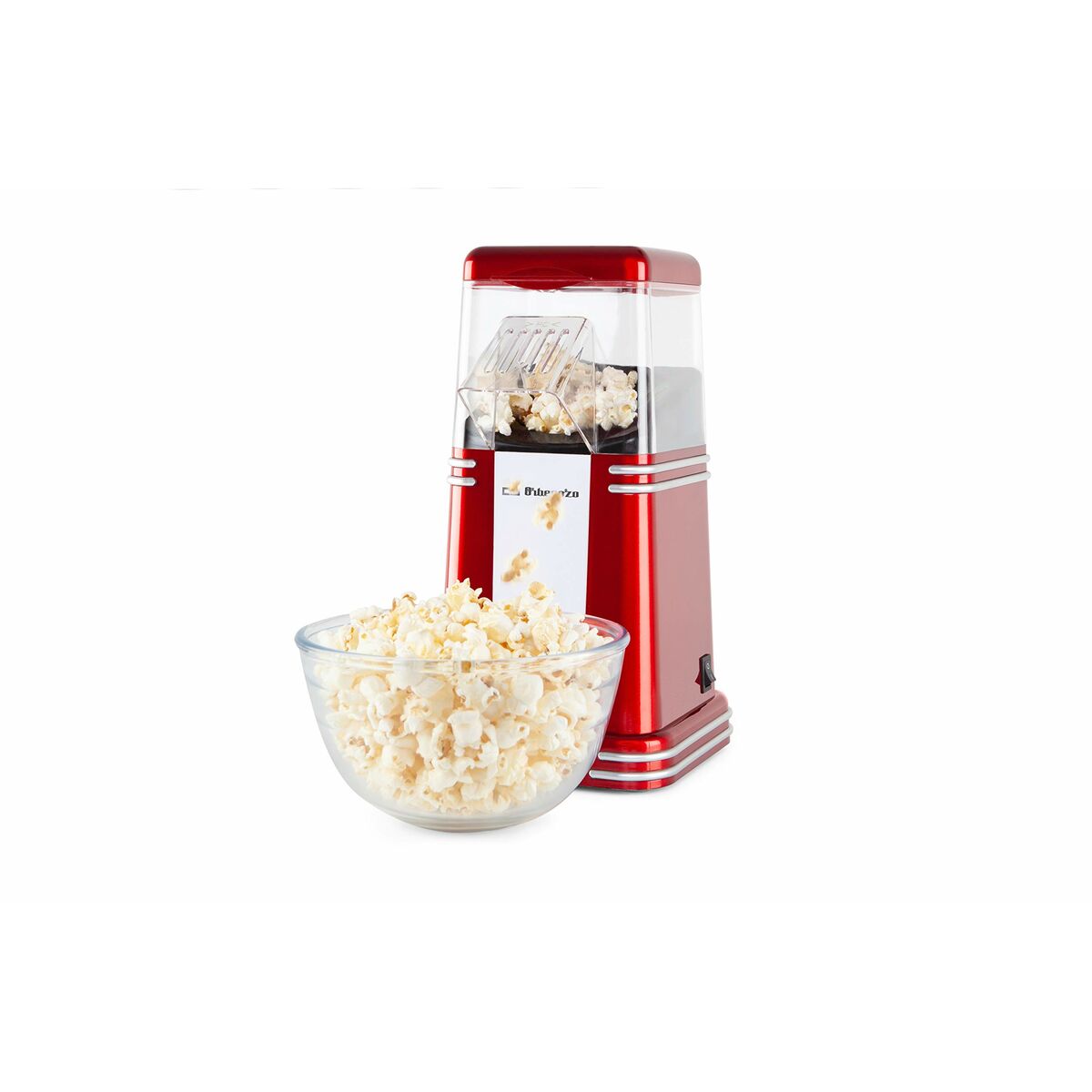 Popcorn Maker Orbegozo 17690 Red