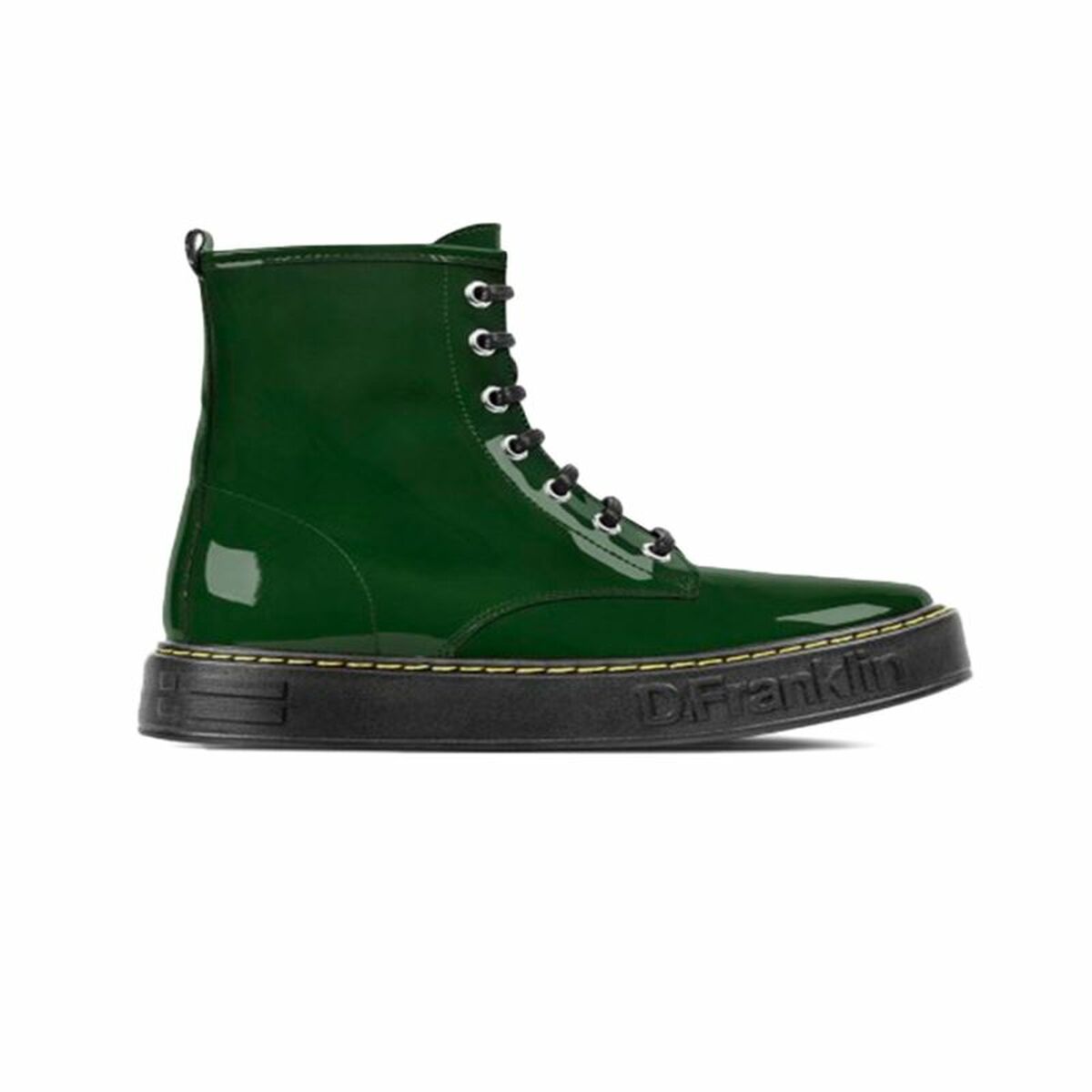Botas D.Franklin Berlian Patent Verde (37) - EcoNest
