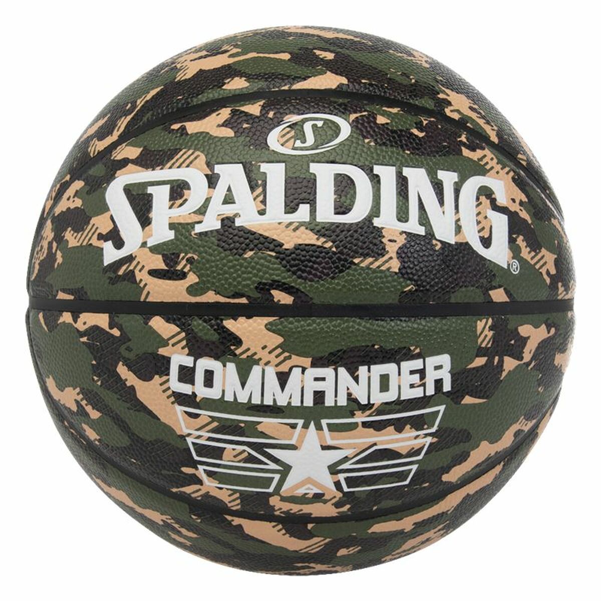 Bola de Basquetebol Spalding 84588Z Verde Pele Sintético 7 - EcoNest