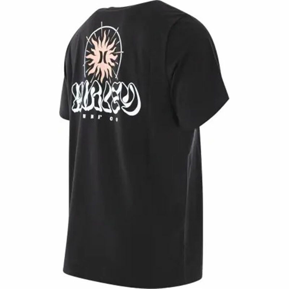 T-shirt Hurley Evd Exp Sun Is Shinning Preto Homem - EcoNest