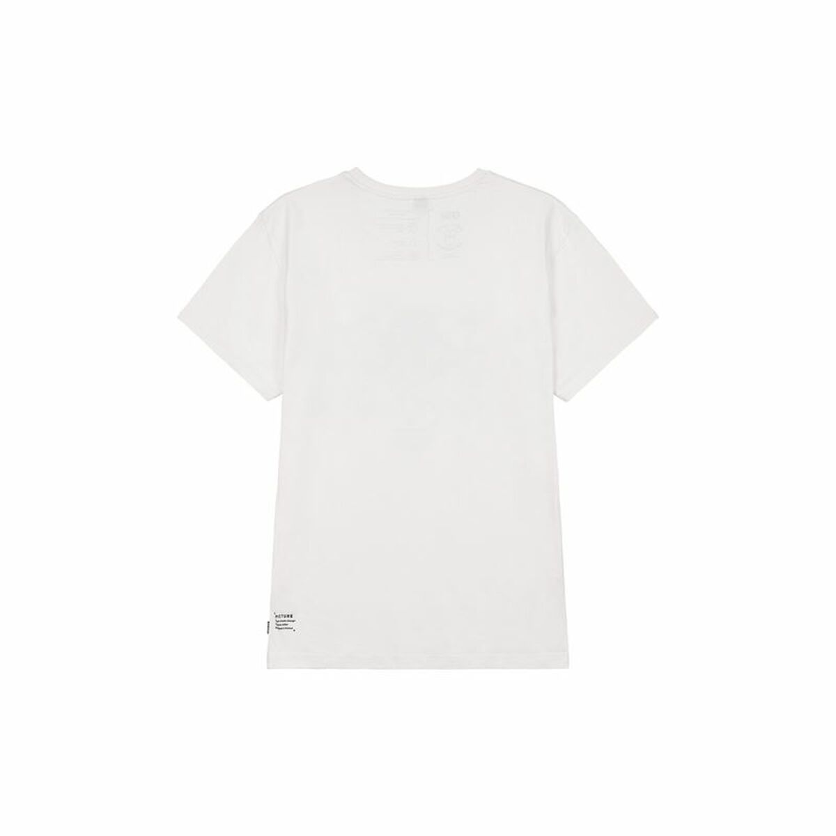 T-shirt Picture DS Surf Cabin Natural Branco Homem - EcoNest