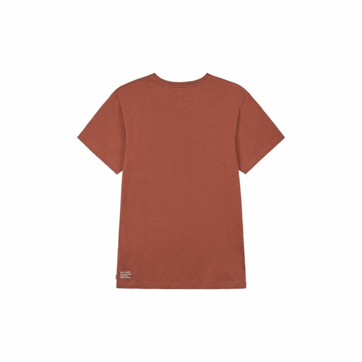 T-shirt Picture Basement Cork Vermelho Escuro Homem - EcoNest