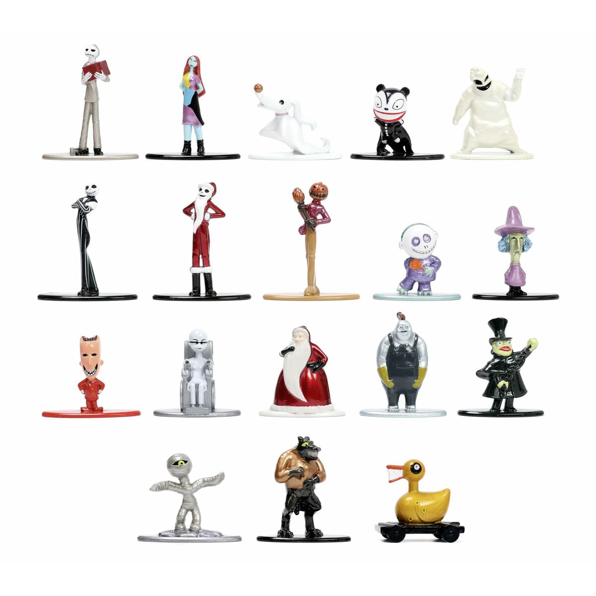 Conjunto de Figuras The Nightmare Before Christmas 4 cm 18 Peças - EcoNest