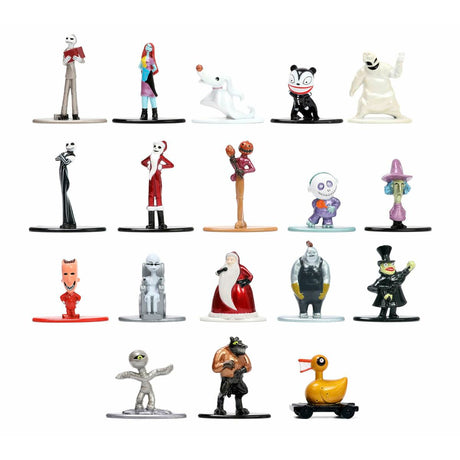 Conjunto de Figuras The Nightmare Before Christmas 4 cm 18 Peças - EcoNest