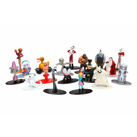 Conjunto de Figuras The Nightmare Before Christmas 4 cm 18 Peças - EcoNest