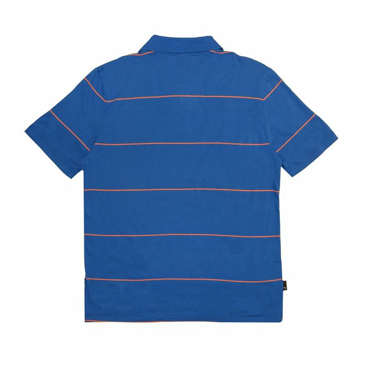 Polo de Manga Curta Homem Puma Jacquard Azul - EcoNest