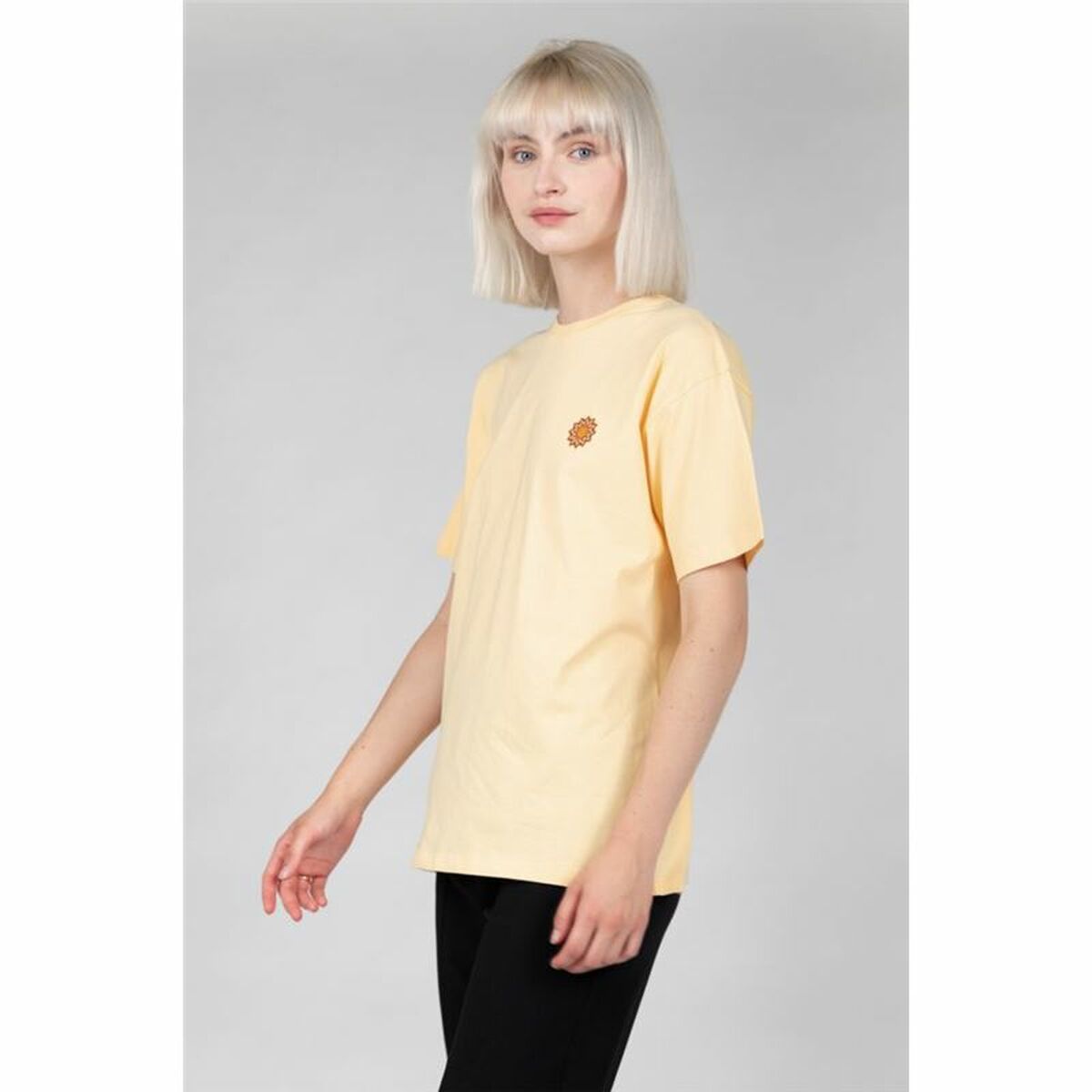 Camisola para adultos 24COLOURS Casual Amarelo - EcoNest