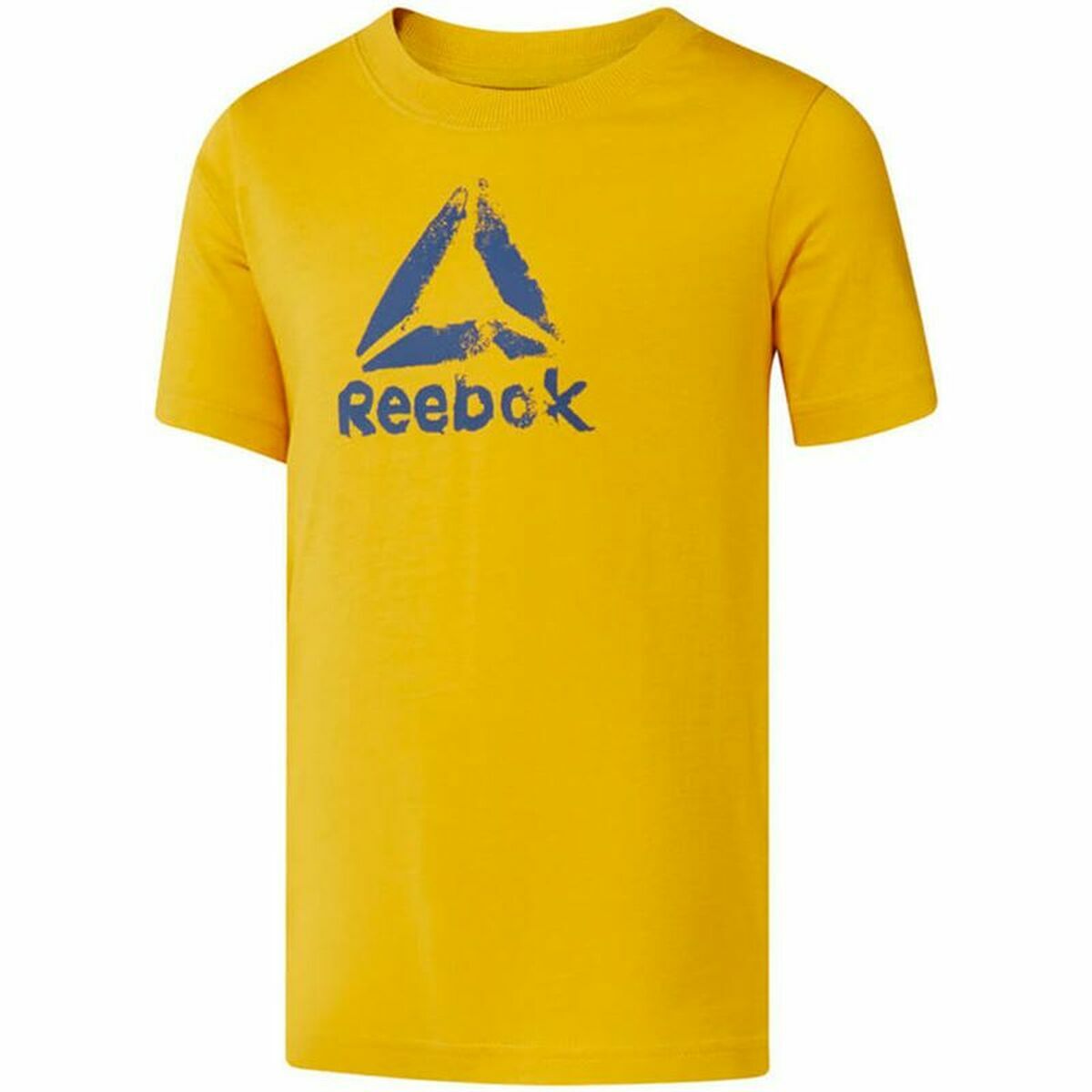Camisola de Manga Curta Criança Reebok Elemental Amarelo - EcoNest