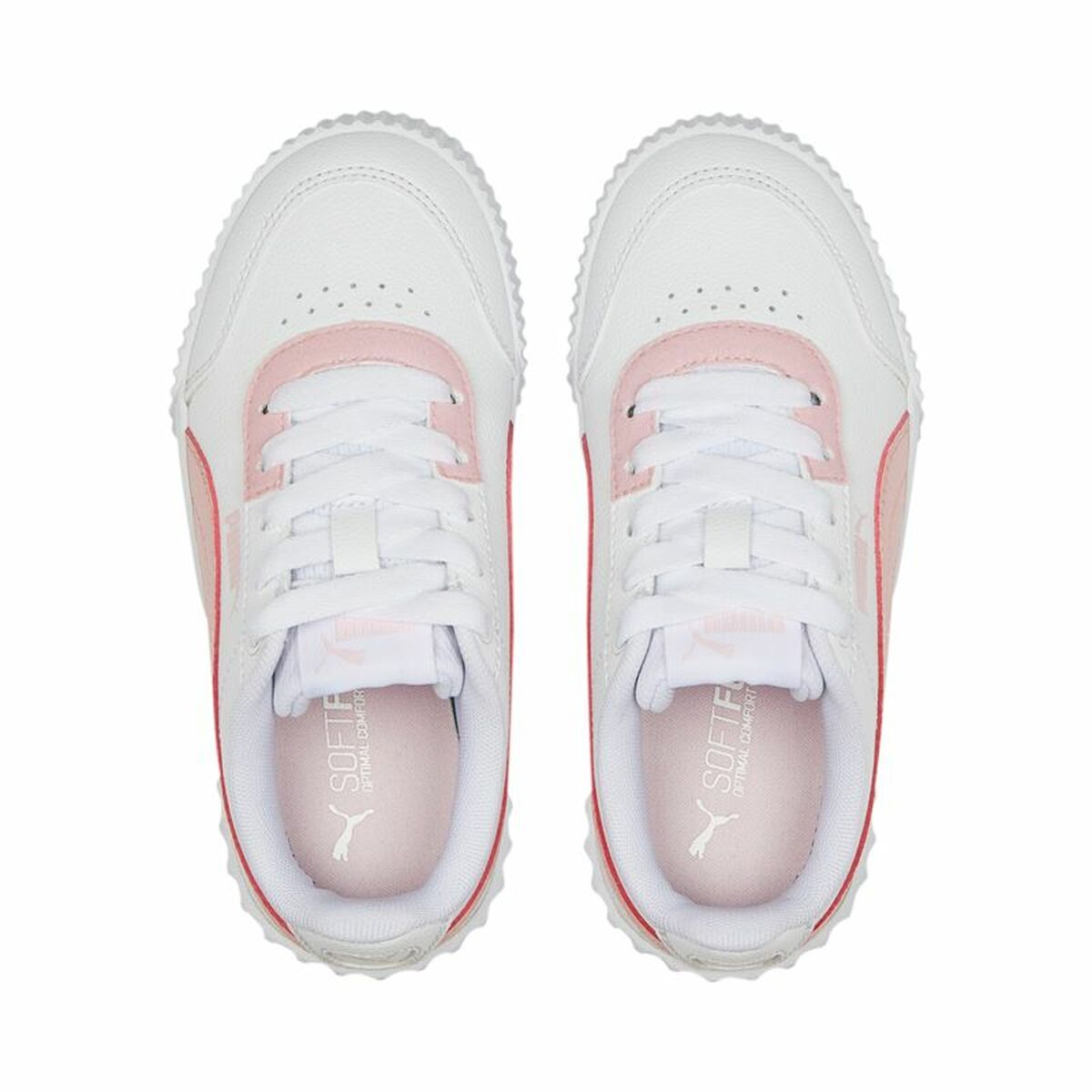 Ténis Casual Criança Carina Lift Puma Branco - EcoNest