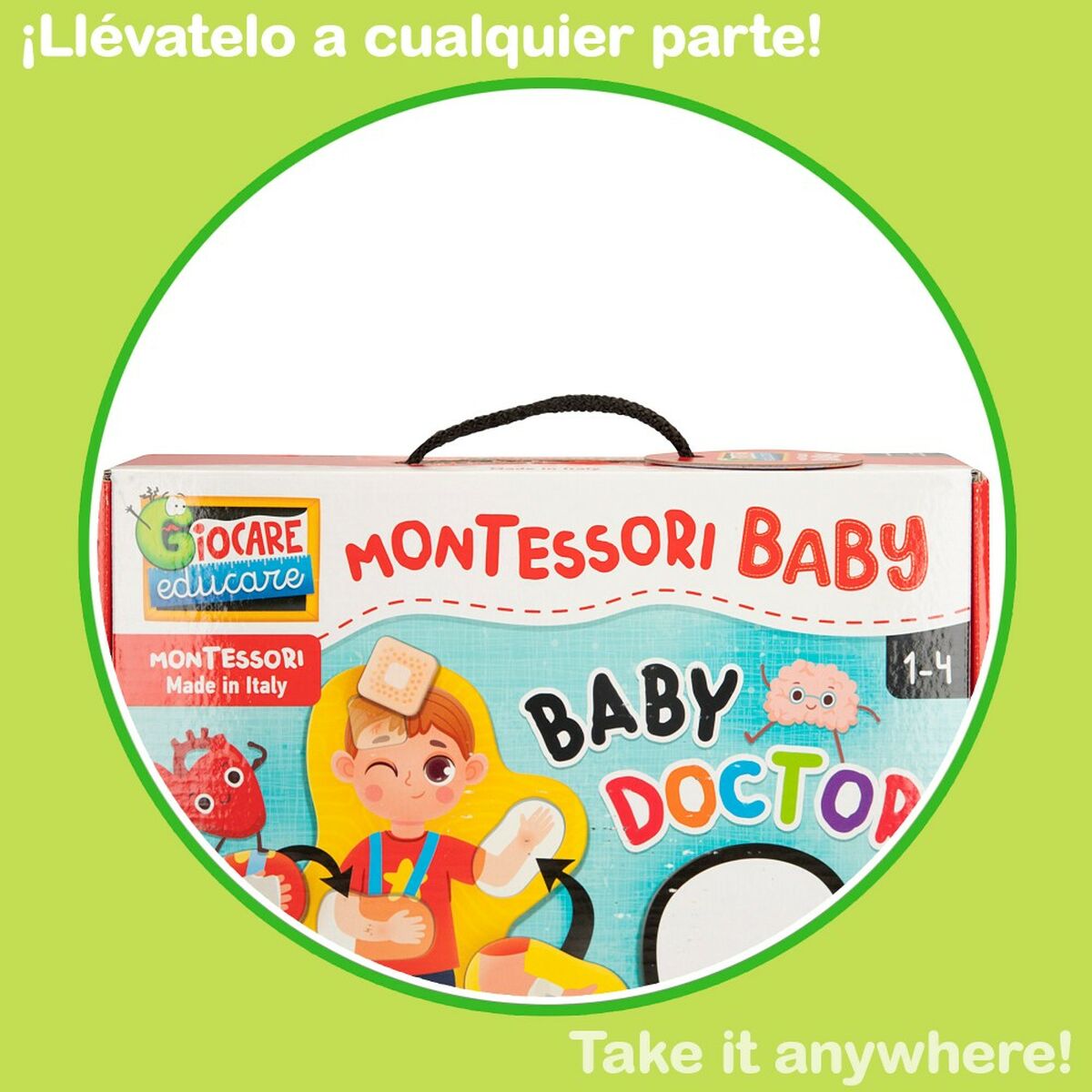 Jogo Educativo Lisciani Baby Doctor 22,5 x 0,5 x 47,5 cm (6 Unidades)