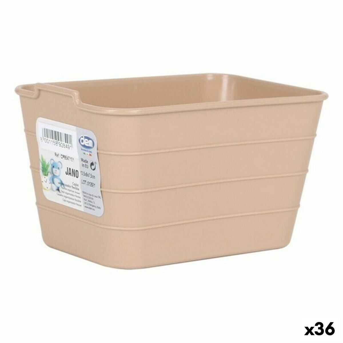 Organizador Confortime Jano Flexível 13,5 x 9 x 7,5 cm (36 Unidades) (13,5 x 9 x 7,5 cm) - EcoNest