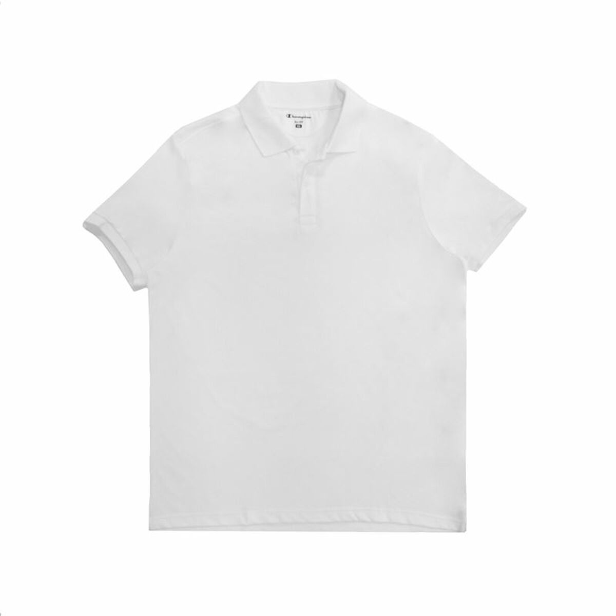 Polo de Manga Curta Homem Champion Sportswear Branco - EcoNest