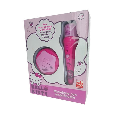 Microfone para Karaoke Hello Kitty Rosa Choque - EcoNest