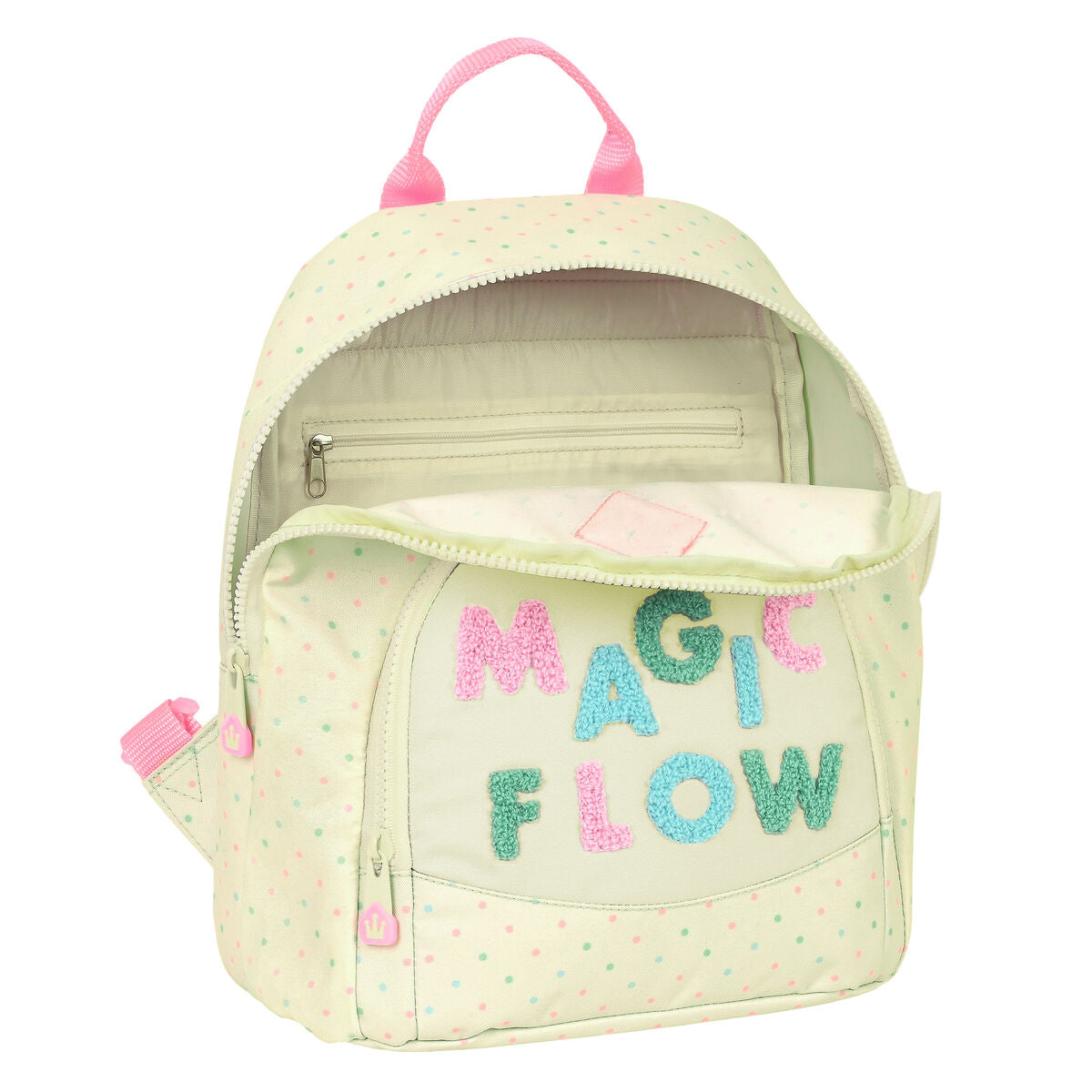 Mochila Casual Glow Lab Magic flow Bege 13 L - EcoNest