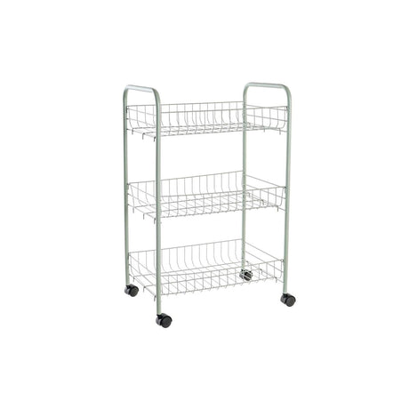 Serveertafel DKD Home Decor 40 x 26 x 62 cm Metal Verde Polipropileno - EcoNest