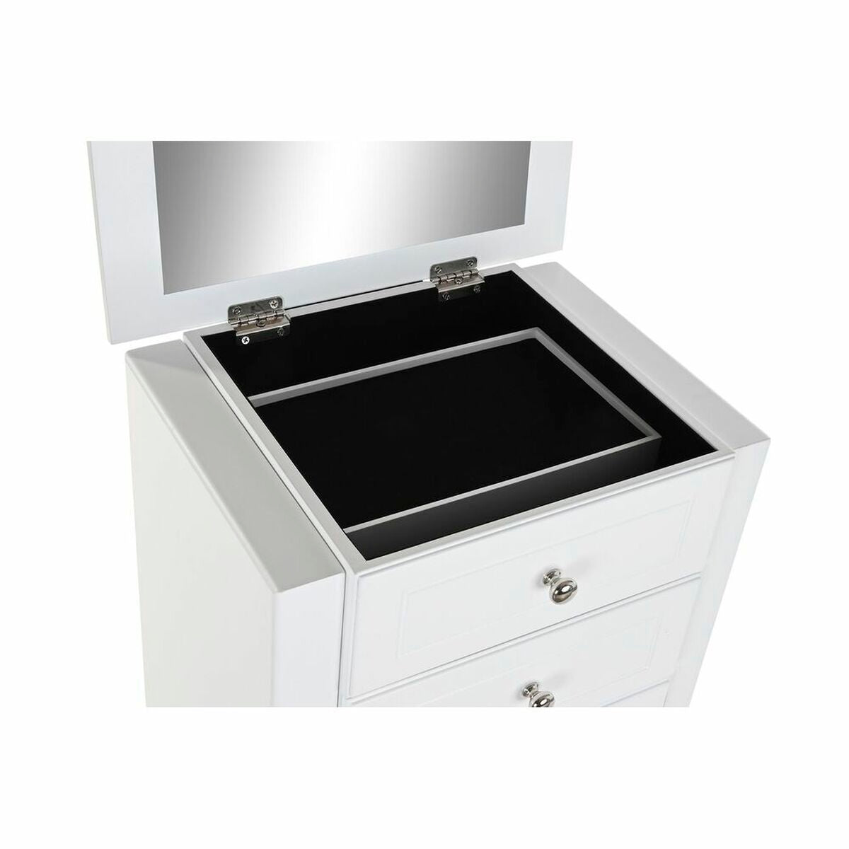 Suporte para Jóias DKD Home Decor Espelho MDF Romântico (37 x 27 x 90 cm) - EcoNest