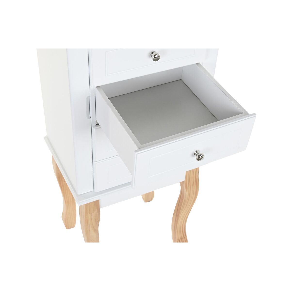 Suporte para Jóias DKD Home Decor Espelho MDF Romântico (37 x 27 x 90 cm) - EcoNest