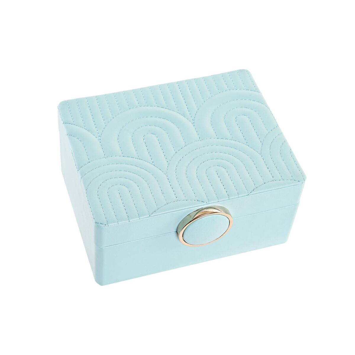 Guarda-Joias DKD Home Decor 23 x 17 x 10 cm Verde Poliuretano Madeira MDF - EcoNest