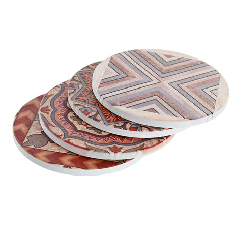 Base para Copos DKD Home Decor 10,8 x 10,8 x 0,7 cm - EcoNest