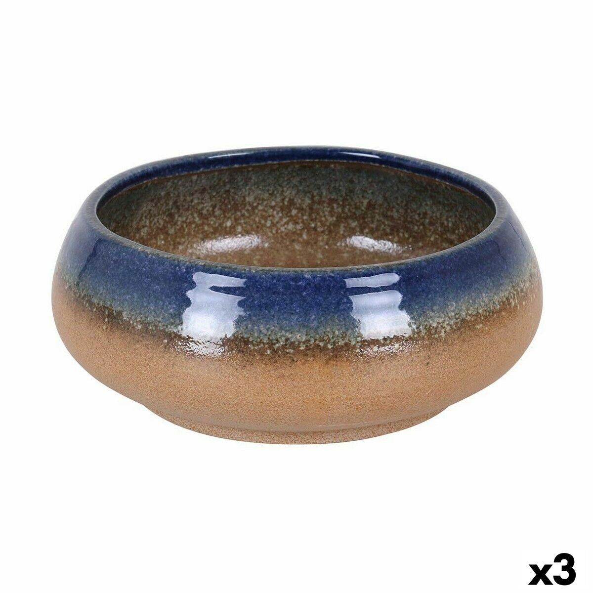 Saladeira Inde STONEWARE CARIBIAN 21 x 8 cm (3 Unidades) - EcoNest