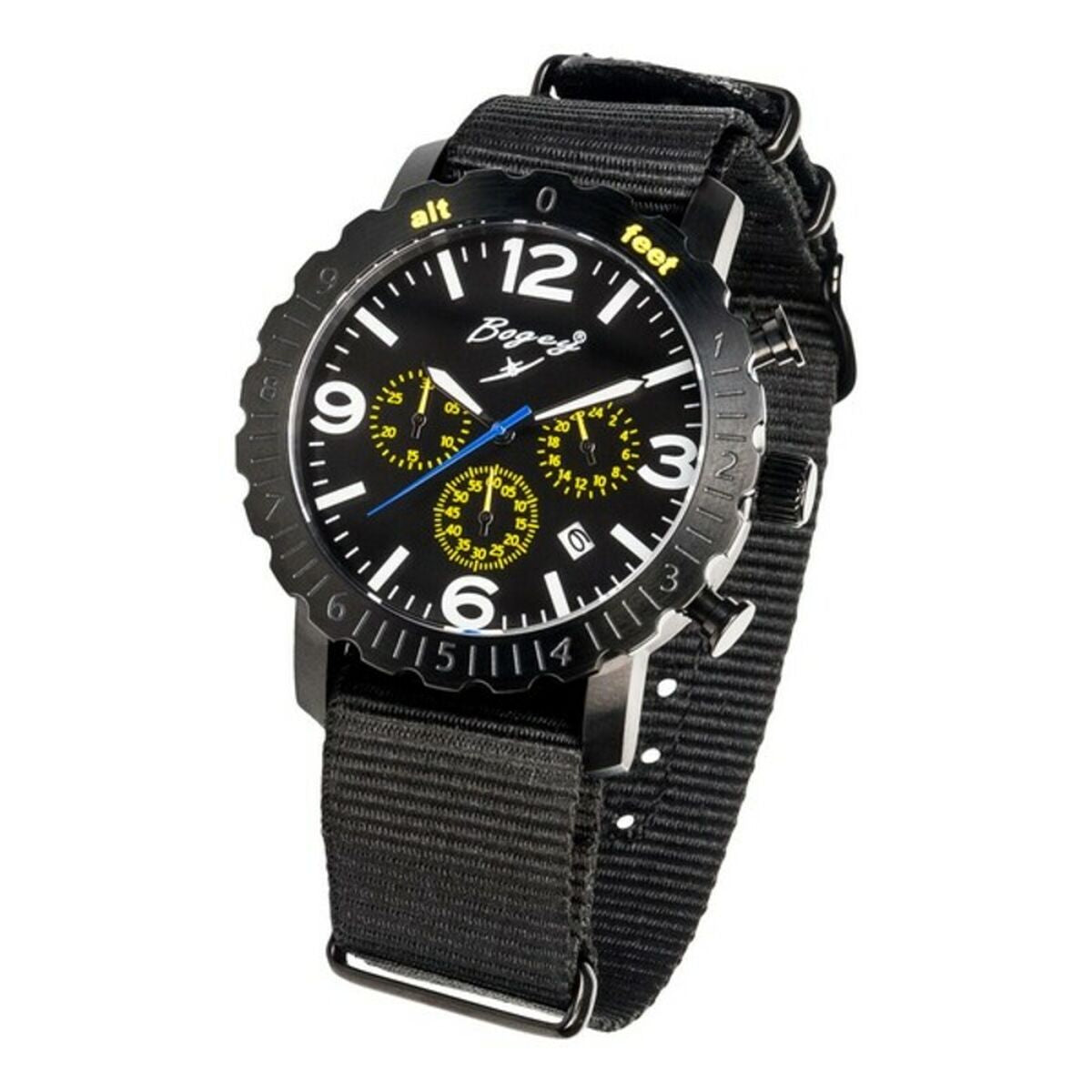 Relógio masculino Bogey BSFS004YLBK (Ø 44 mm) - EcoNest