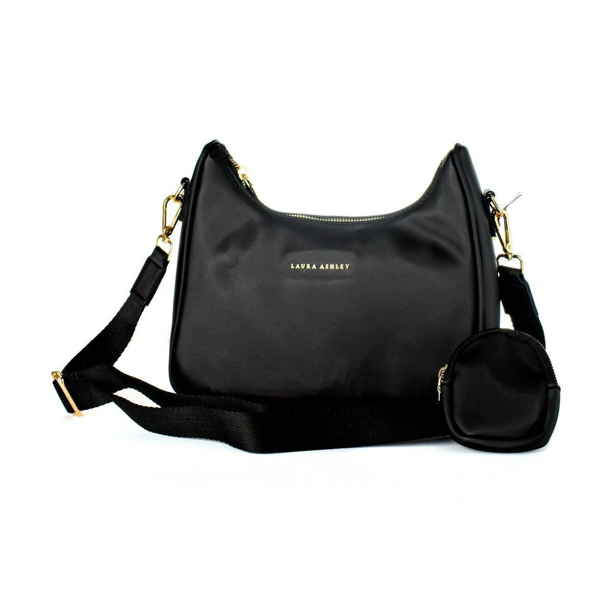 Bolsa Mulher Laura Ashley CLARENCE-NOIR Preto (25 x 20 x 10 cm) - EcoNest