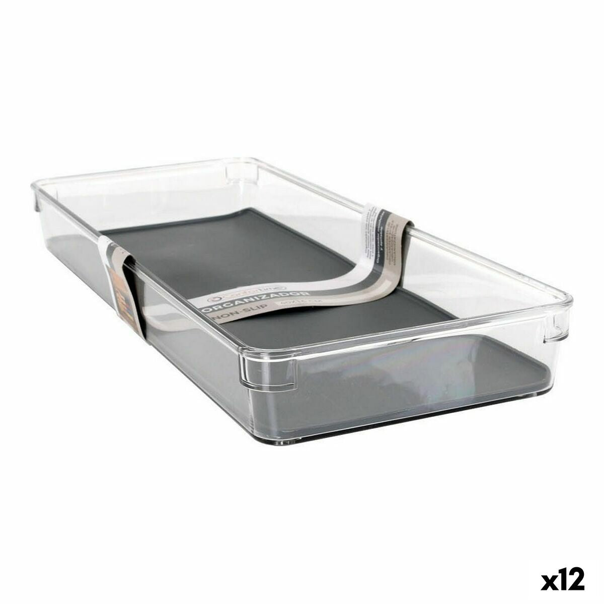 Organizador Multiusos Confortime Non Slip Pet 40 x 16 x 4,5 cm (12 Unidades) - EcoNest