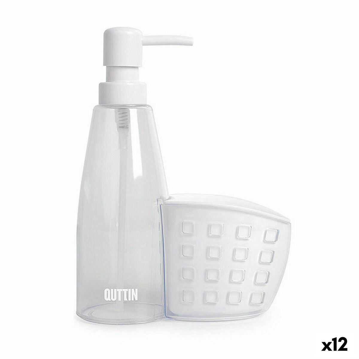 Suporte para Esfregões da Louça Quttin 15 x 7 x 20,5 cm (12 Unidades) - EcoNest