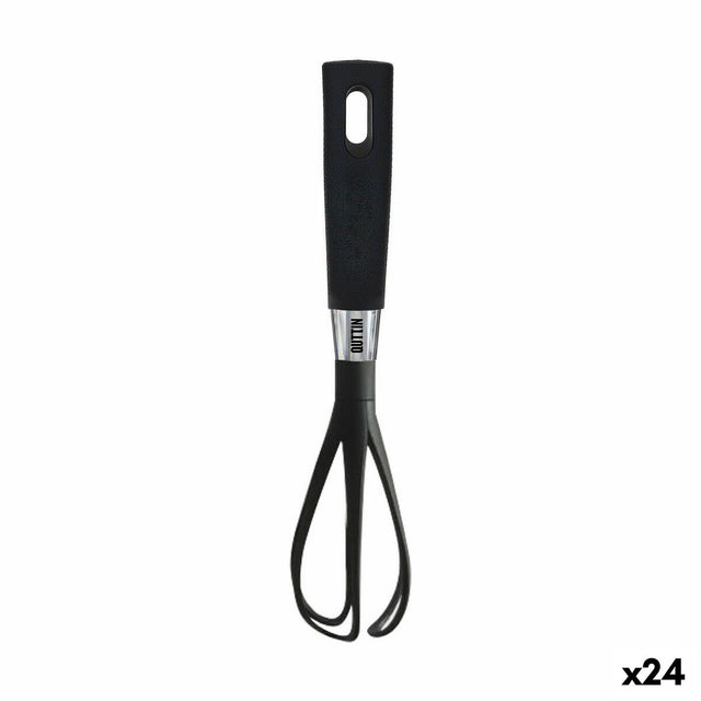 Batedor de Varas Manual Quttin Foodie Preto Nylon (24 Unidades) - EcoNest