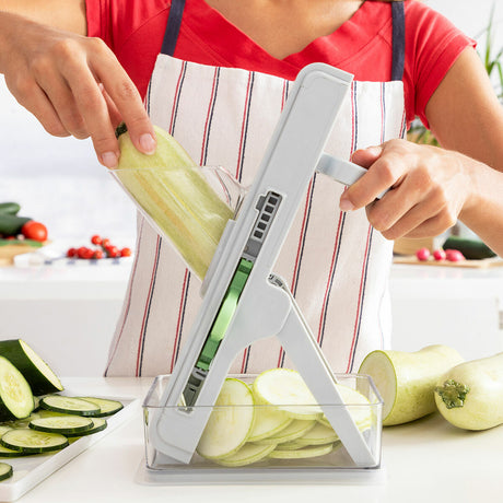 Mandolina Cortadora de Verduras Dobrável 5 em 1 Slichen InnovaGoods - EcoNest