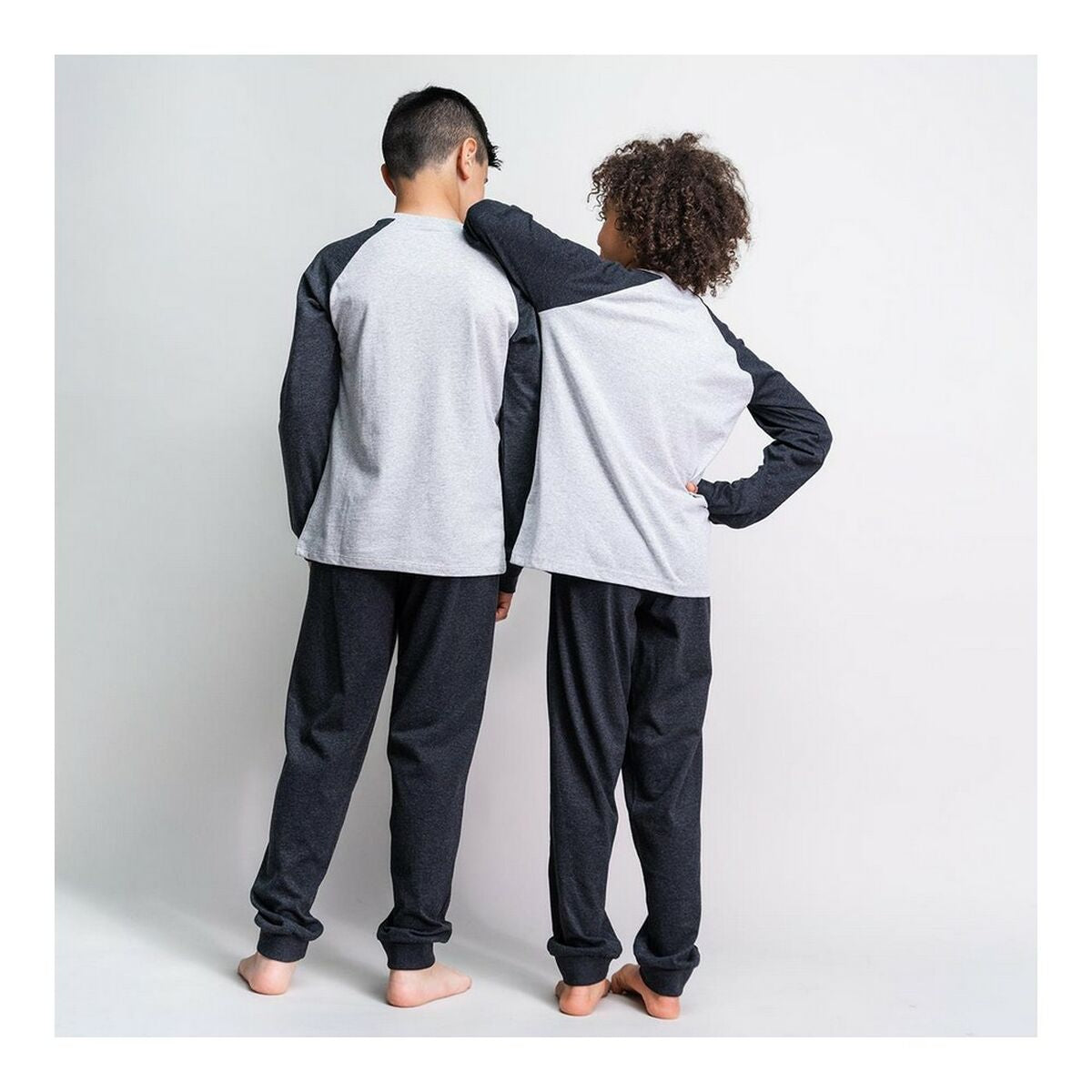 Pijama Infantil The Mandalorian Cinzento - EcoNest