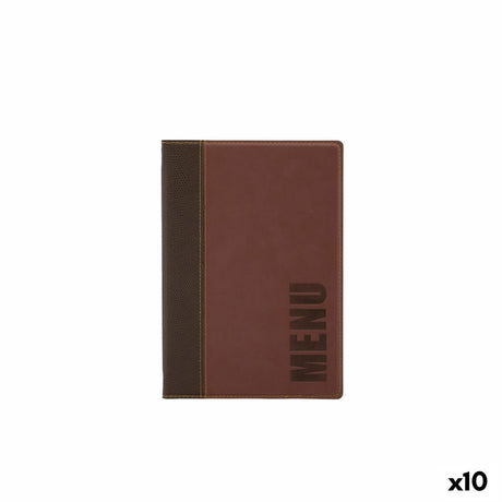 Suportes para menus Securit Trendy Castanho-avermelhado 25,3 x 17,7 x 0,8 cm - EcoNest