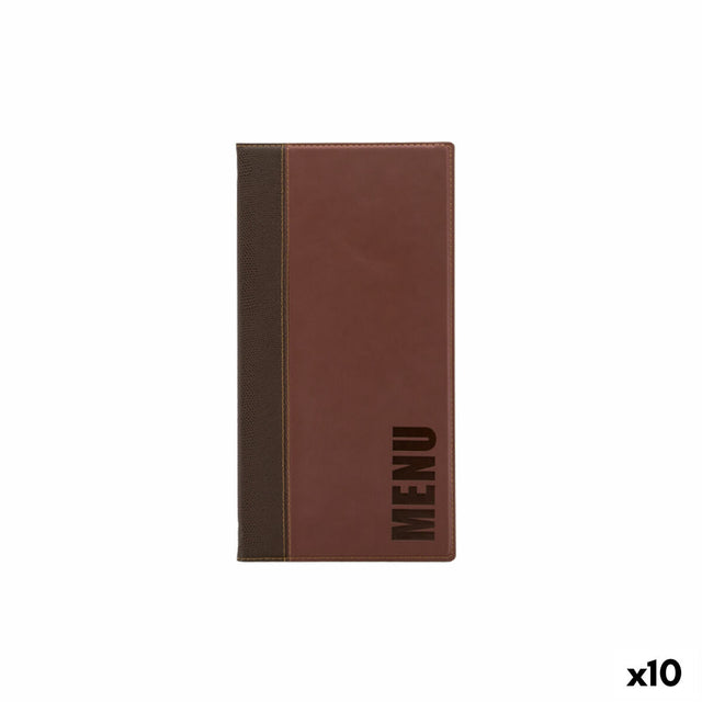 Suportes para menus Securit Trendy Castanho-avermelhado 35,3 x 18,6 x 1 cm - EcoNest