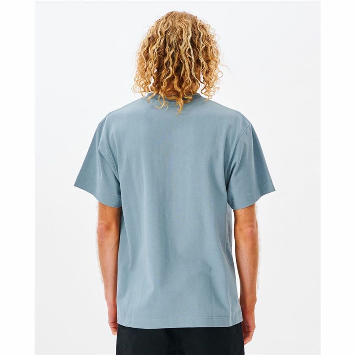 Camisola de Manga Curta Homem Rip Curl Pocket Quality Surf Azul - EcoNest