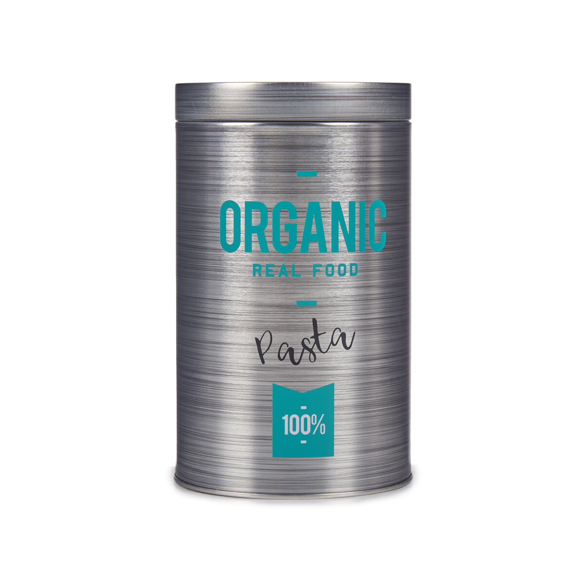 Bote Organic Pasta Cinzento Folha de Flandres 10,4 x 18,2 x 10,4 cm (24 Unidades) - EcoNest