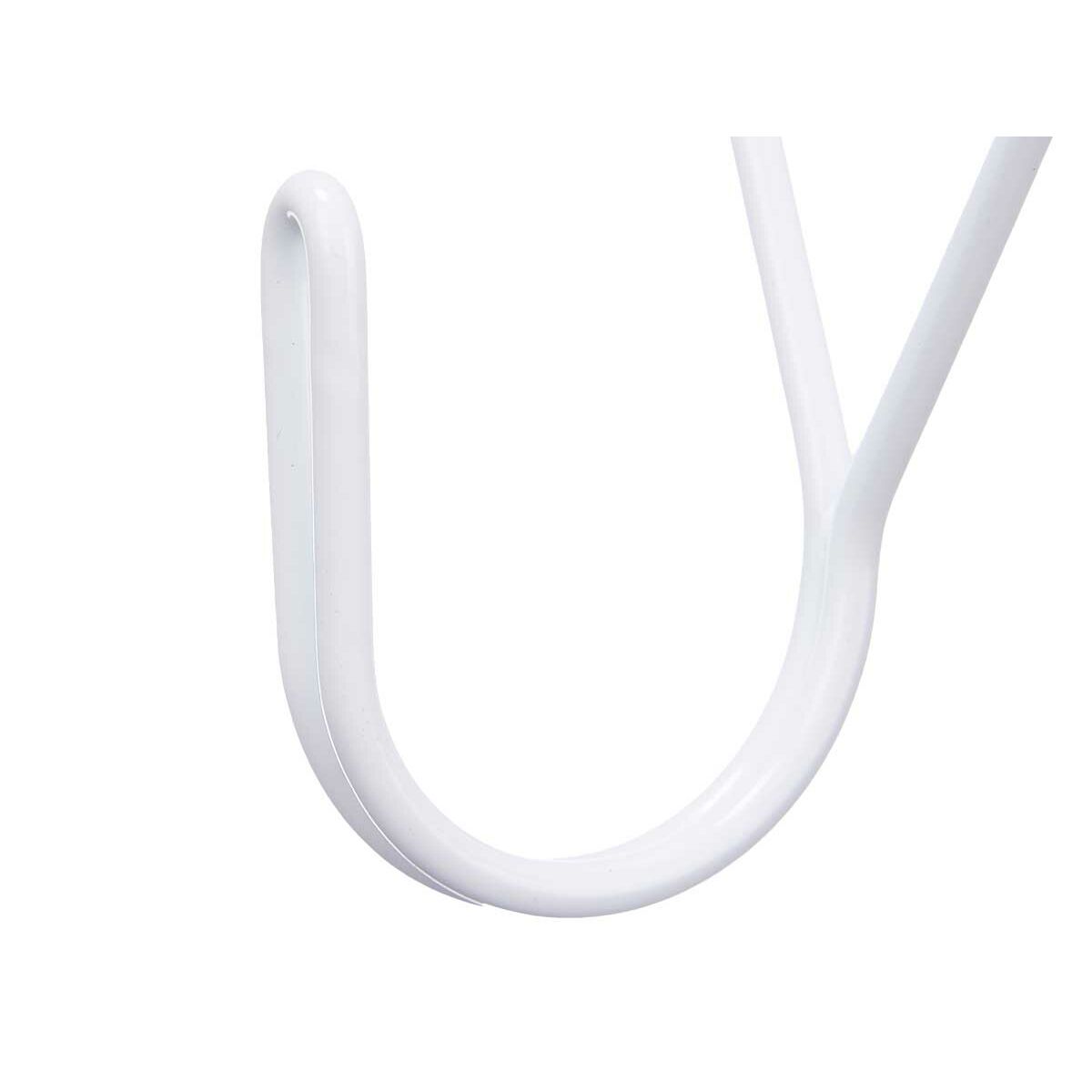 Cabides Branco Metal Triangular Conjunto 3 Peças (6 Unidades) - EcoNest