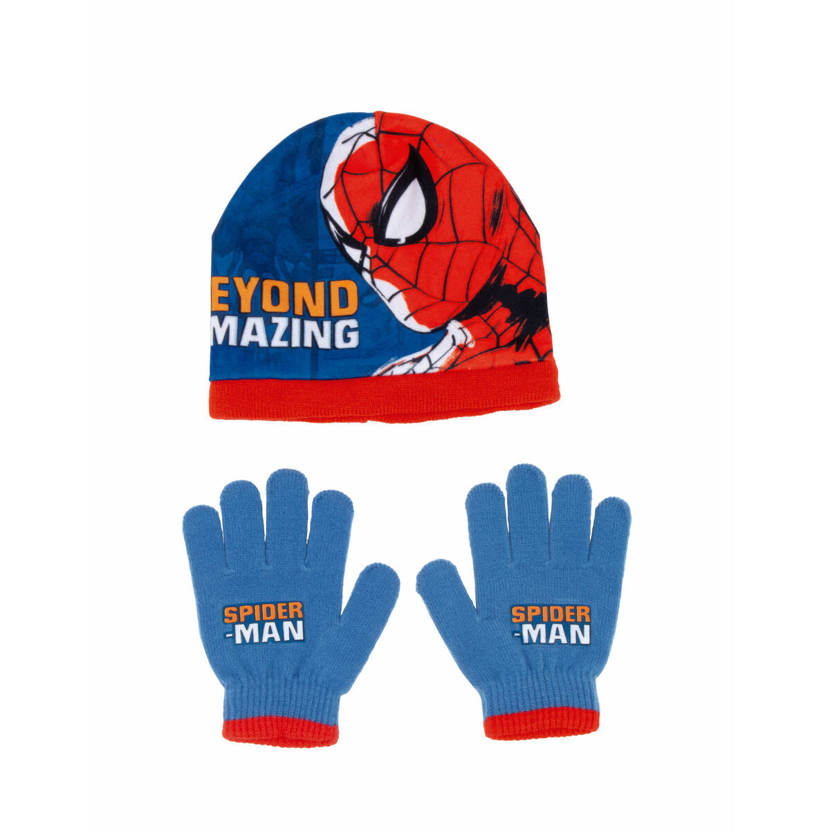Gorro e Luvas Spiderman Great power - EcoNest