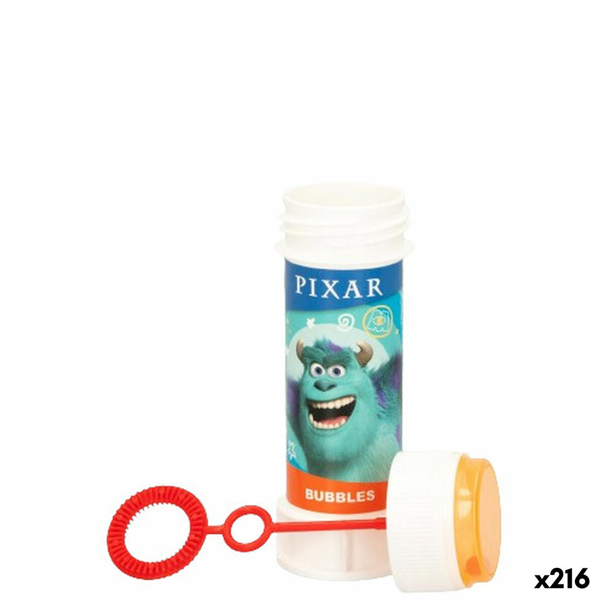 Frasco para bolas de sabão Pixar 60 ml 3,8 x 11,5 x 3,8 cm (216 Unidades) - EcoNest