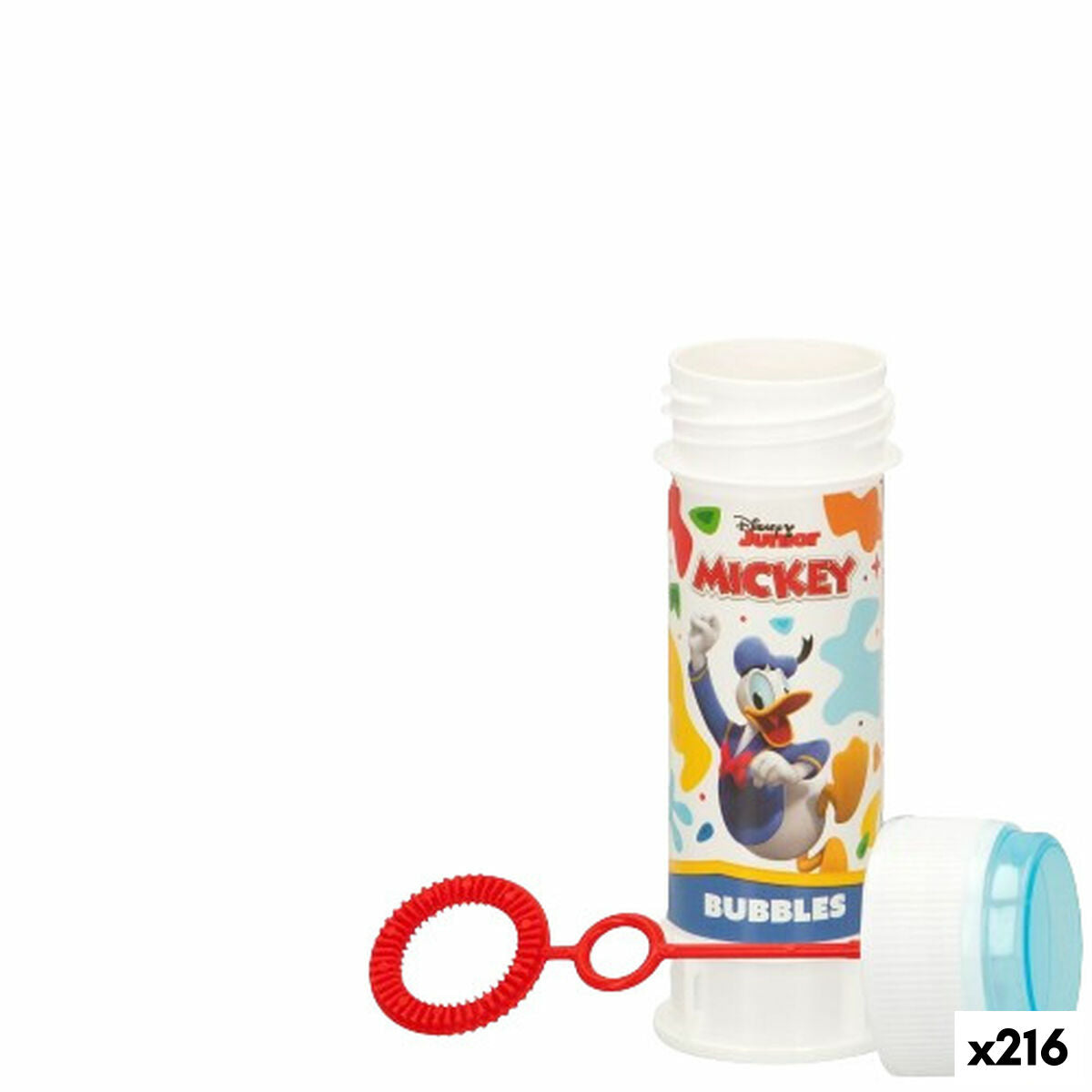 Frasco para bolas de sabão Mickey Mouse 60 ml 3,8 x 11,5 x 3,8 cm (216 Unidades) - EcoNest