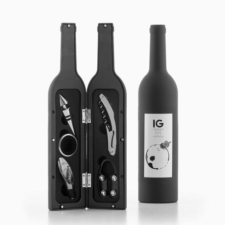 Estojo de Vinho Garrafa InnovaGoods 5 Peças - EcoNest