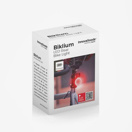 Luz LED Traseira para Bicicleta Biklium InnovaGoods - EcoNest