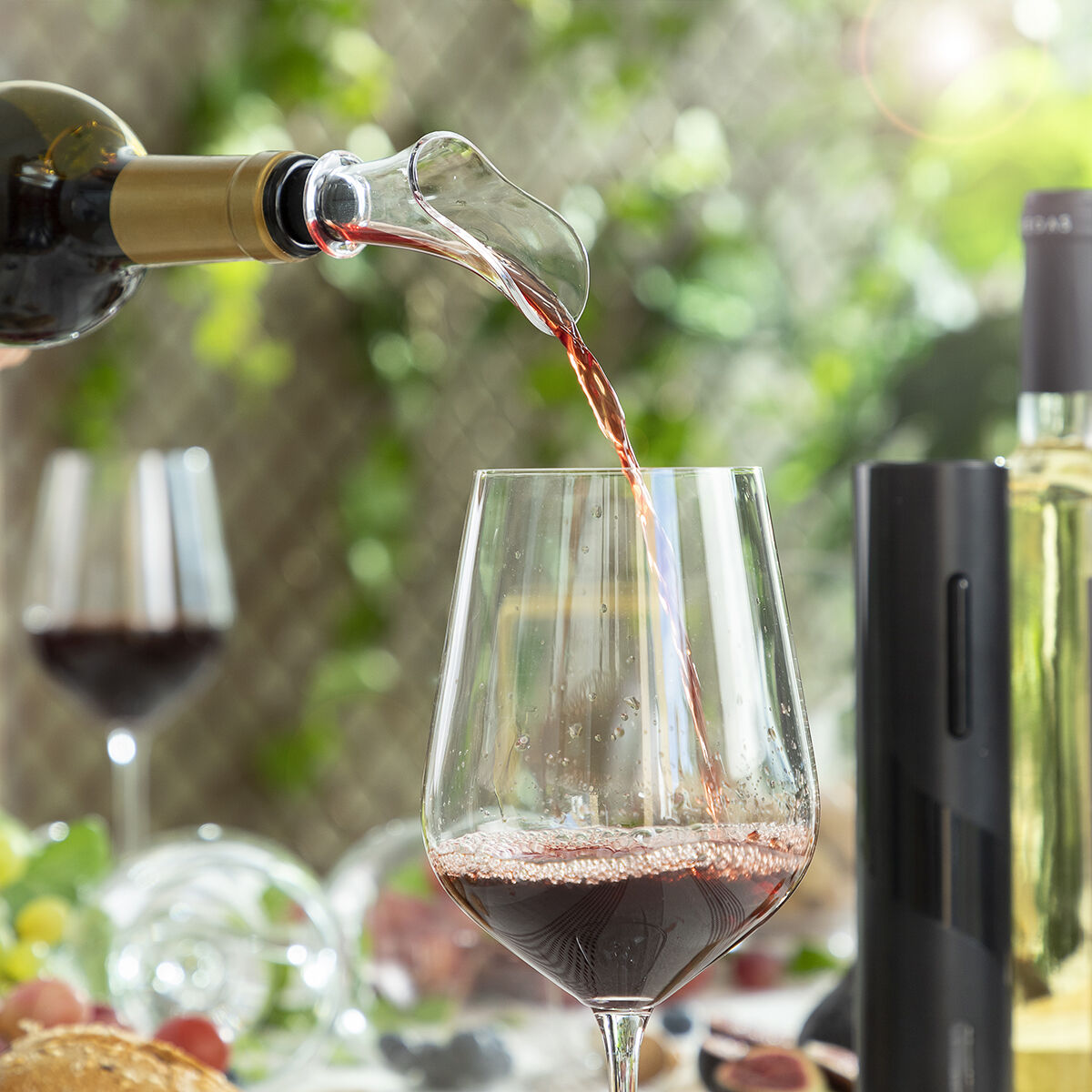 Saca-rolhas Elétrico com Acessórios para Vinho Corking InnovaGoods - EcoNest