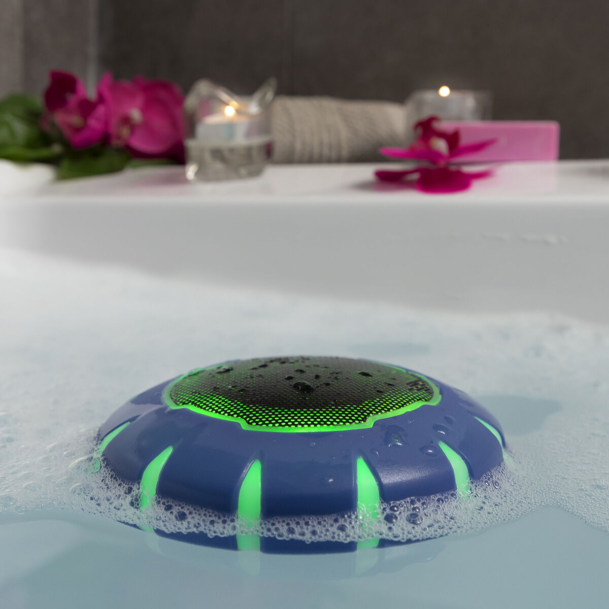 Altifalante Flutuante Sem Fios com LED Floaker InnovaGoods - EcoNest
