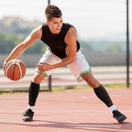 Perneiras de Compressão Desportivas Slexxers InnovaGoods 2 Unidades - EcoNest